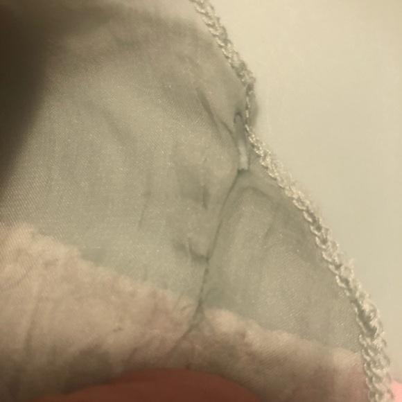 The Pyramid Collection Morning Dew Chiffon Batwing Tunic Sheer L/XL Fairycore - Picture 9 of 9